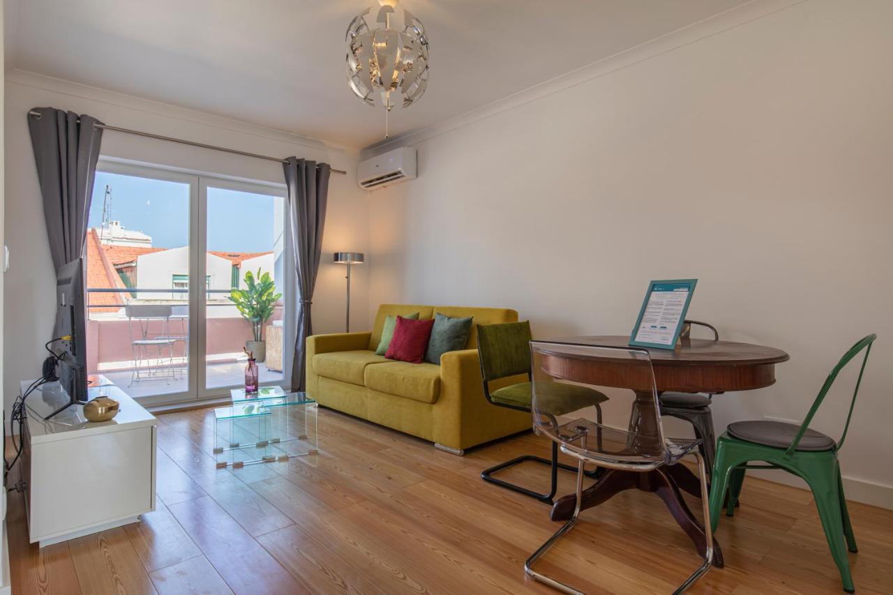 Lovelystay - Sunny 1Bdr Apartment W/Terrace Lisboa Exterior foto